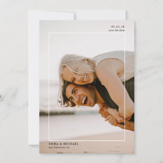 Reserve A Data Foto simples