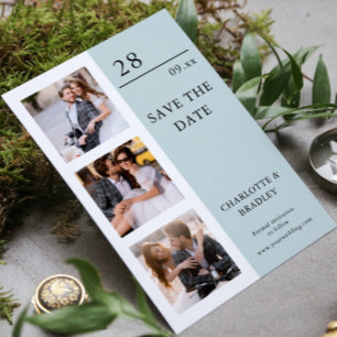 Reserve A Data Foto Simples de Save The Date para Casamento