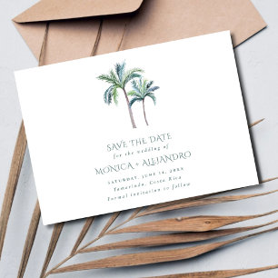 Reserve A Data Foto Tropical Palm Tree Beach Weding
