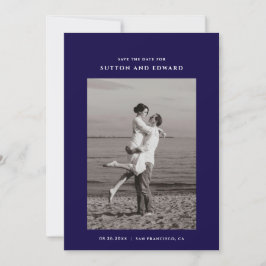 Reserve A Data Foto única muito simples