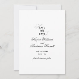 Reserve A Data Fotografia de Casamento com Monograma em Letra de