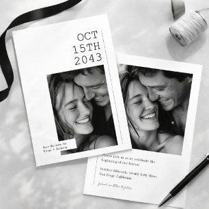 Reserve A Data Fotografia de Casamento Minimalista Moderna em Pre
