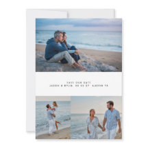 fotografia de colagem mínima simples moderna de 4