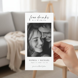 Reserve A Data Fotos de Casamento Romântico Moderno com Bebidas G