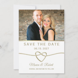 Reserve A Data Fotos Simples de Casamento em Ouro