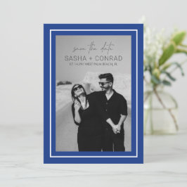 Reserve A Data Fronteira Ousada Azul Safira Foto Casamento Modern