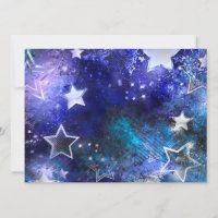 Fundo de Espaço com Estrelas