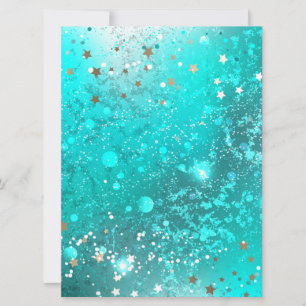 Reserve A Data Fundo do Mint Turquoise Foil