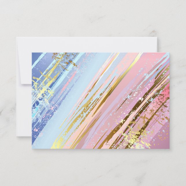 Reserve A Data Fundo Rosa Texturizado (Frente)