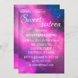 Reserve A Data Galáxia rosa moderna e elegante