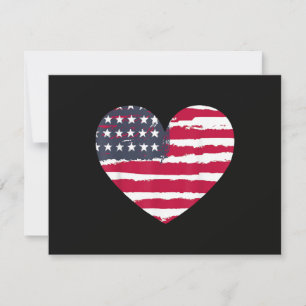 Reserve A Data Garota Patriótica Coração da Bandeira Americana 4