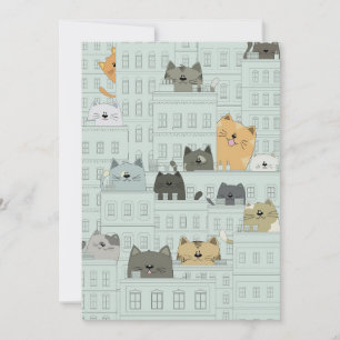 Reserve A Data Gatos De Gato E A Cidade
