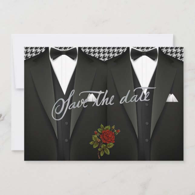 Reserve A Data Gay Salve a data com Tuxedo (Frente)