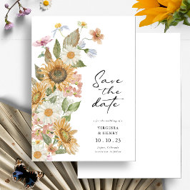 Reserve A Data Girassol Salvar a Data