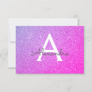 Reserve A Data Glitter 16 Purple Sparkle 16 cor-de-rosa salve a d