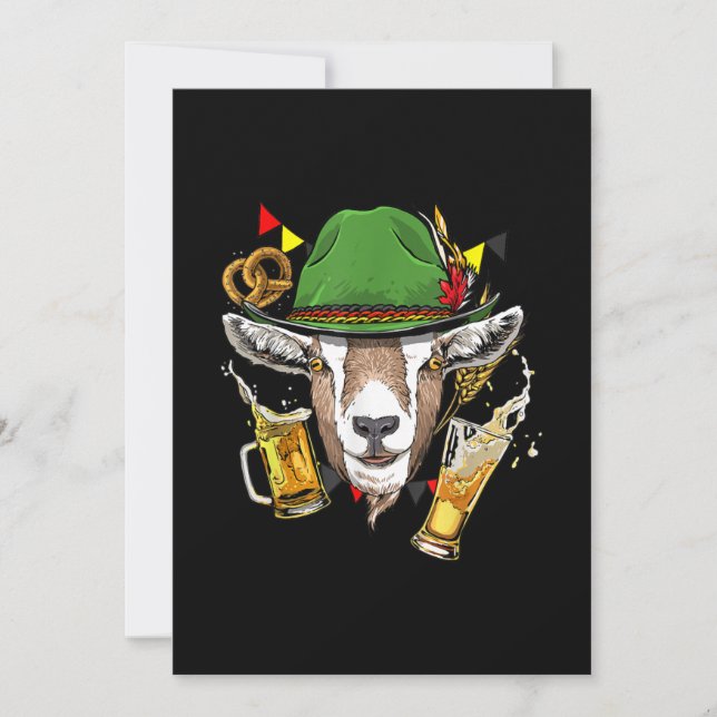 Reserve A Data Goat Oktoberfest Lederhosen Costume Gift (Frente)