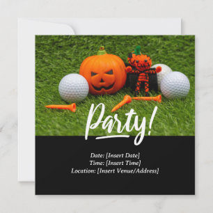 Reserve A Data Golf Halloween temático para golfista