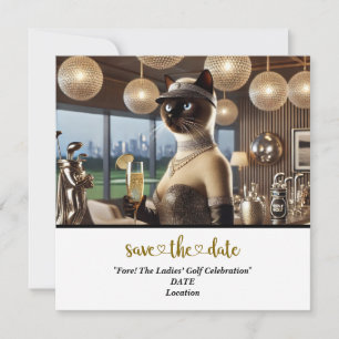 Reserve A Data Golf Par tee Woman, festa de golfe