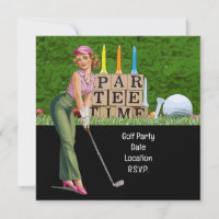 Golf Woman, partido de golfe