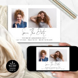 Reserve A Data Graduação de Fotos do Formando de Script Moderno 2<br><div class="desc">Formando de Script Moderno 2 Graduação de Fotos. Disponível digitalmente e impresso. Basta substituir as duas fotos de exemplo por suas próprias e personalizar com seus detalhes na parte inferior. Salvar a Data está em um script de conjunto de estilos manuscrito moderno.</div>