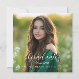 Reserve A Data Graduação de Fotos por Caligrafia Moderna