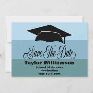 Reserve A Data Graduação Escolar Salva A Moderna Boné Escolar