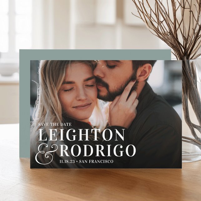 Reserve A Data Grande Momento | Cheio Foto para Casamento (Criador carregado)