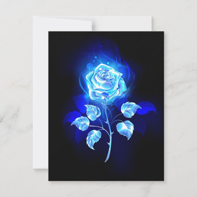 Reserve A Data Gravação de Rosa Azul (Frente)