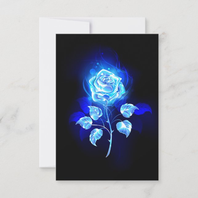 Reserve A Data Gravação de Rosa Azul (Frente)