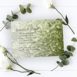 Reserve A Data Green Annabelle Hydrangea Wedding Salvar Data