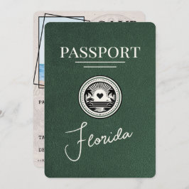 Reserve A Data Green Florida Passport Salvar a data