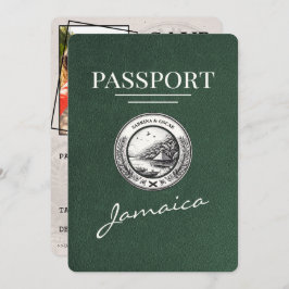 Reserve A Data Green Jamaica Passport Salvar a data