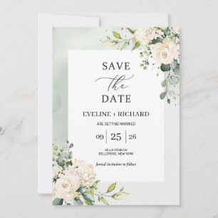 Reserve A Data Greenerage Foliage Boho Floral Salvar A Placa Date