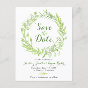 Reserve A Data Greenery Clover Wedding Salvar Data