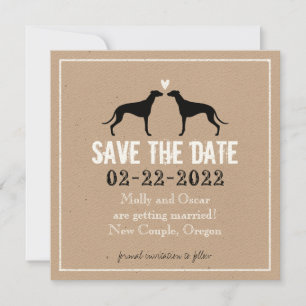 Reserve A Data Greyhounds Casamento Salve a Data