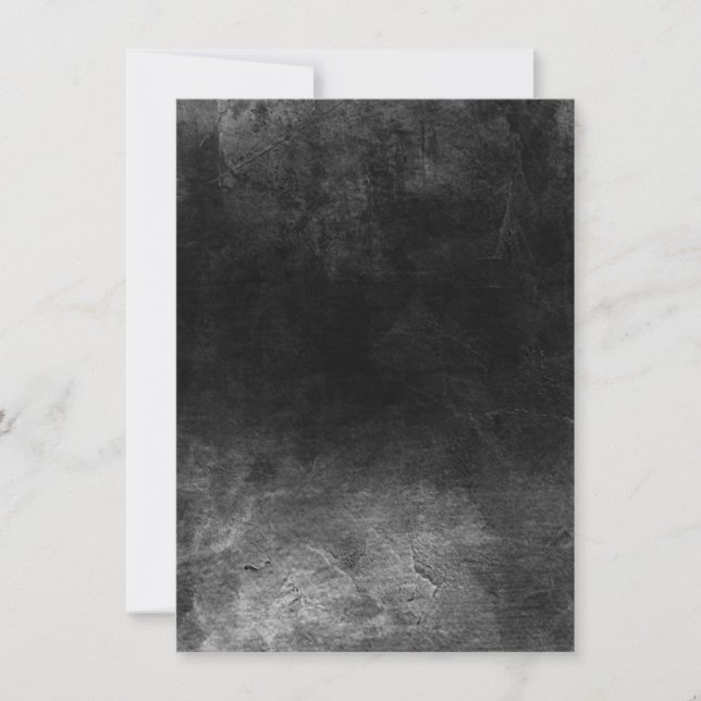 Reserve A Data Grunge Escuro - B&W (Frente)