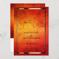 Grunge Patina Vintage plano de fundo Salvar a Data