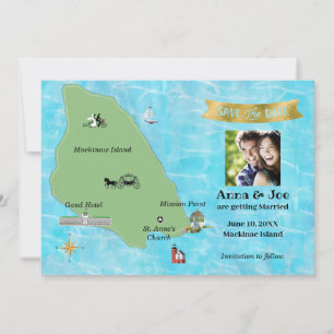 Reserve A Data Guardar a Data da Ilha Mackinac