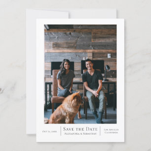 Reserve A Data Guardar O Casamento Branco Da Cinza De Data Person