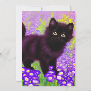 Reserve A Data Gustav Klimt Black Kitten