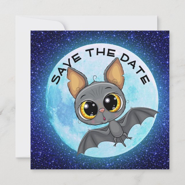 Reserve A Data Halloween divertido (Frente)