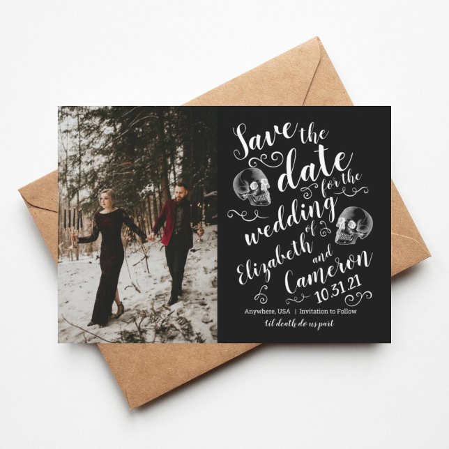 Reserve A Data Halloween Skull Salvar Data (Criador carregado)