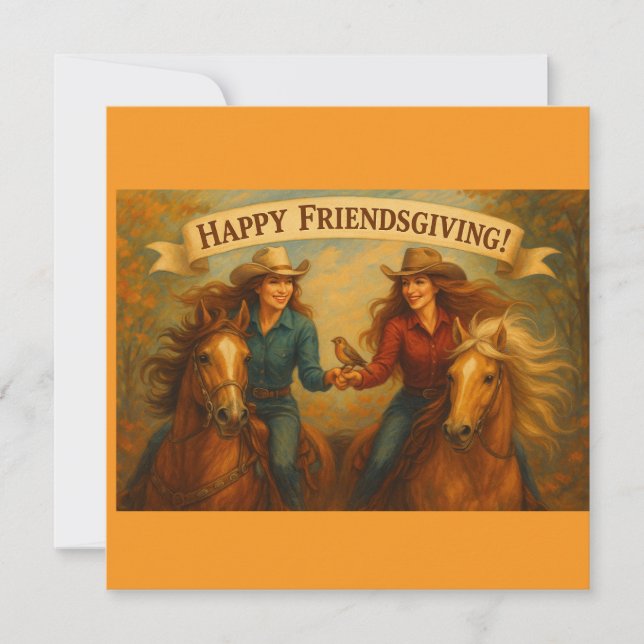 Reserve A Data Happy FriendsGiving Invitation (Frente)