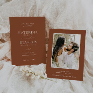 Reserve A Data HARMONY Terracotta Foto De Casamento