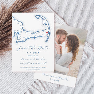Reserve A Data Harwich MÃE Cape Cod Map Marinho Casamento Azul