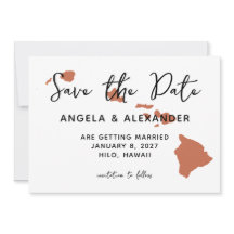 Hawaii Wedding Terracotta