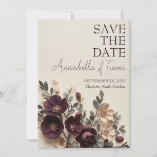 Reserve A Data Hellebores de Ameixa Escura & Floral Mal-humorada