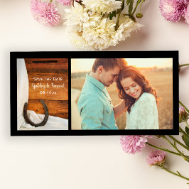 Reserve A Data Horsfere e Satin Western Wedding Salvar a Data