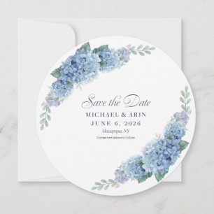 Reserve A Data Hortênsia Azul Save The Dates