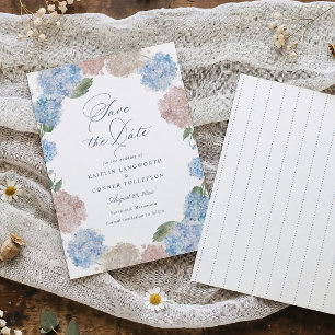 Reserve A Data Hortênsia Casamento Floral Vintage Elegante